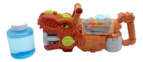 PISTOLA DE BURBUJAS DINOSAURIO - Imagen 3