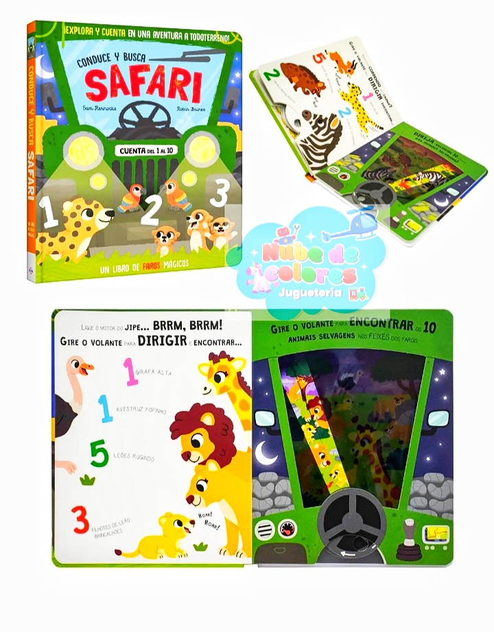 LIBRO "CONDUCE Y BUSCA" SAFARI