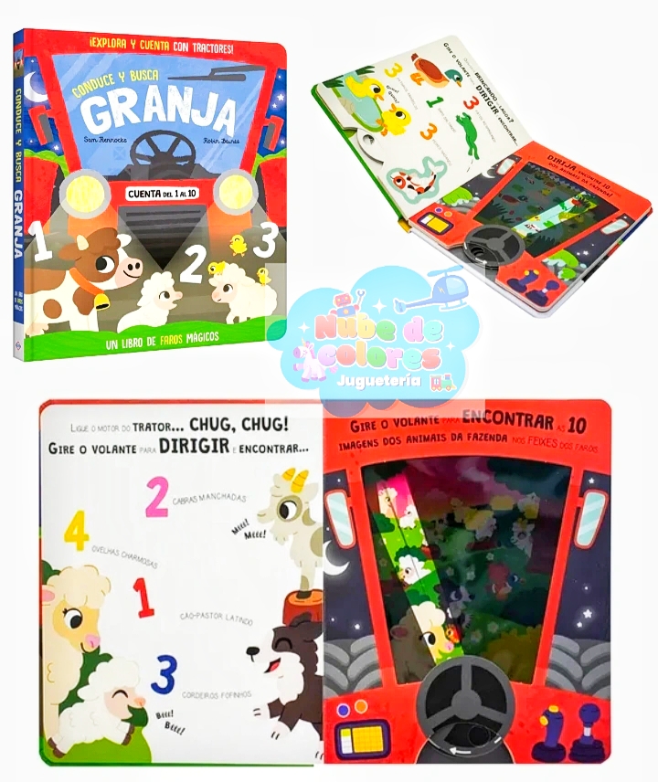 LIBRO "CONDUCE Y BUSCA" GRANJA