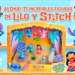 FIGURAS LILO Y STITCH - DISNEY 11 PZAS.