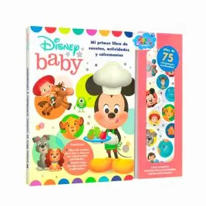 LIBRO CUENTOS DISNEY 75 STICKERS
