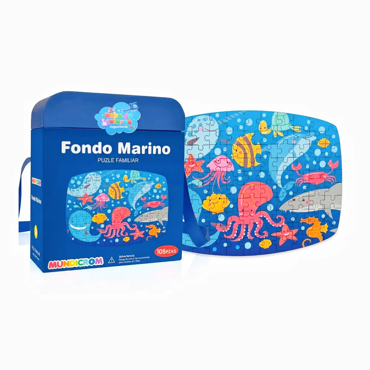 FONDO MARINO PUZLE 105 PZAS.