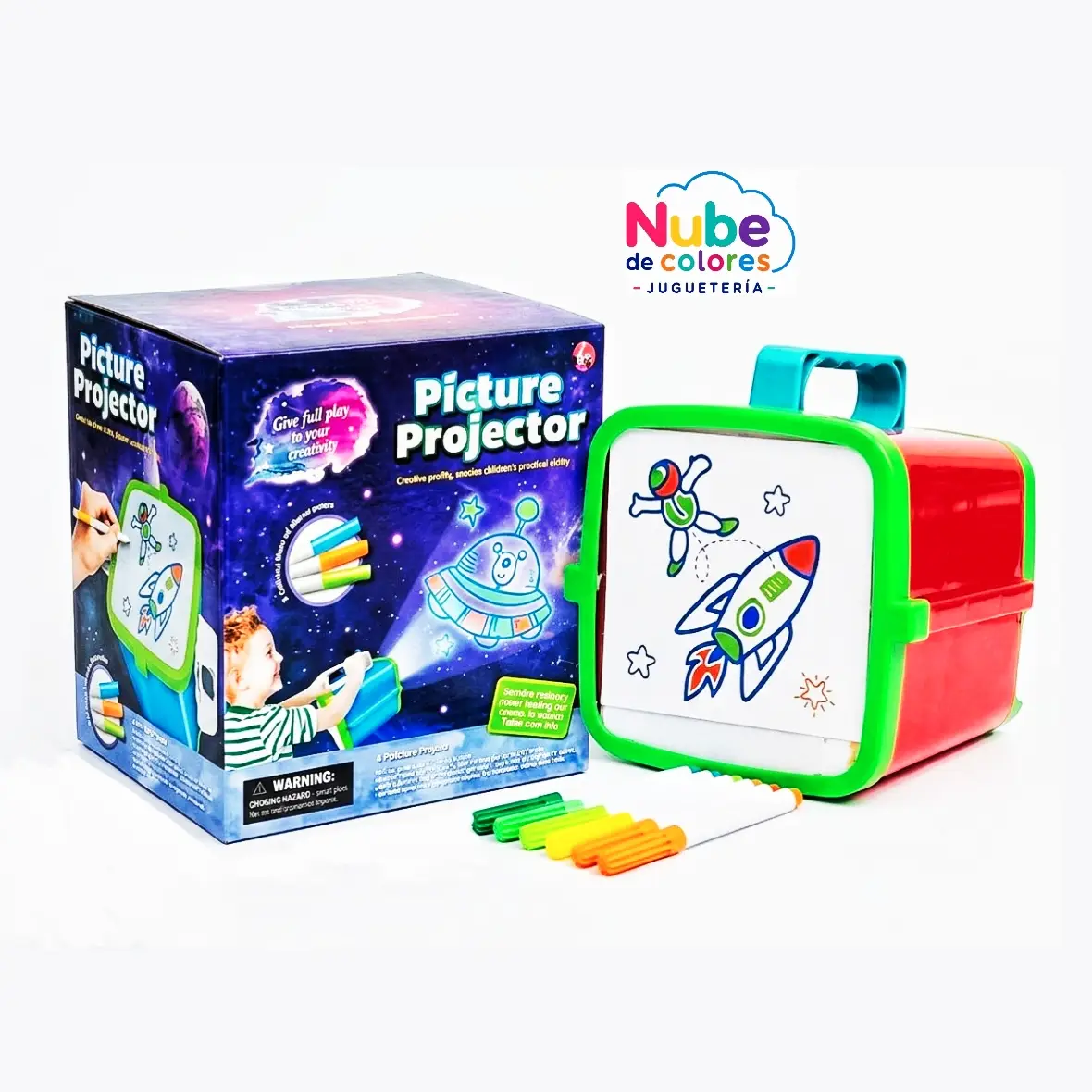 PROYECTOR DE DIBUJOS 3D
