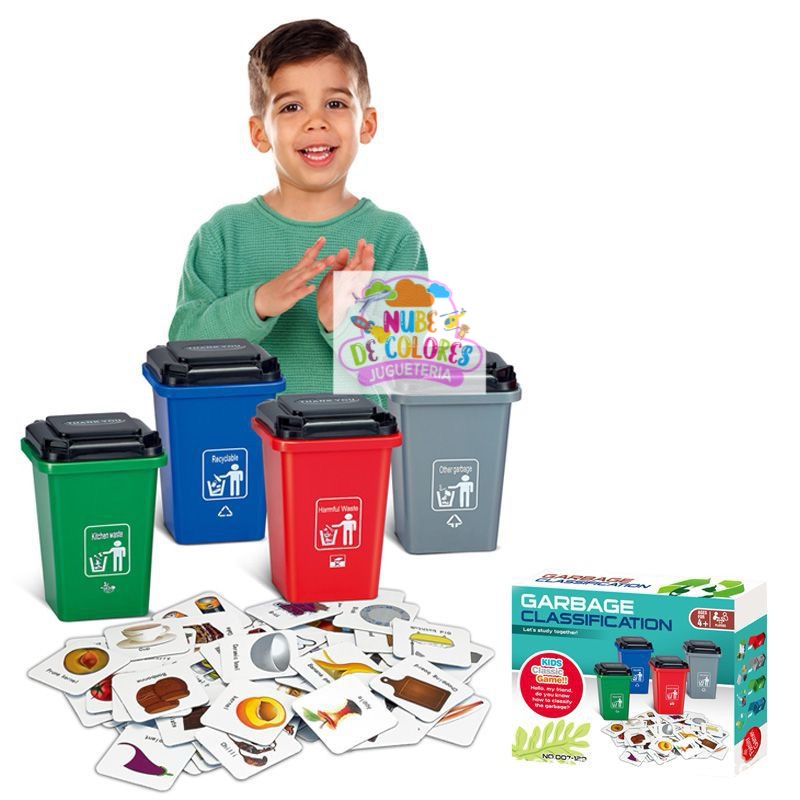 JUEGO DE BASURA/ CLASIFICACIÓN