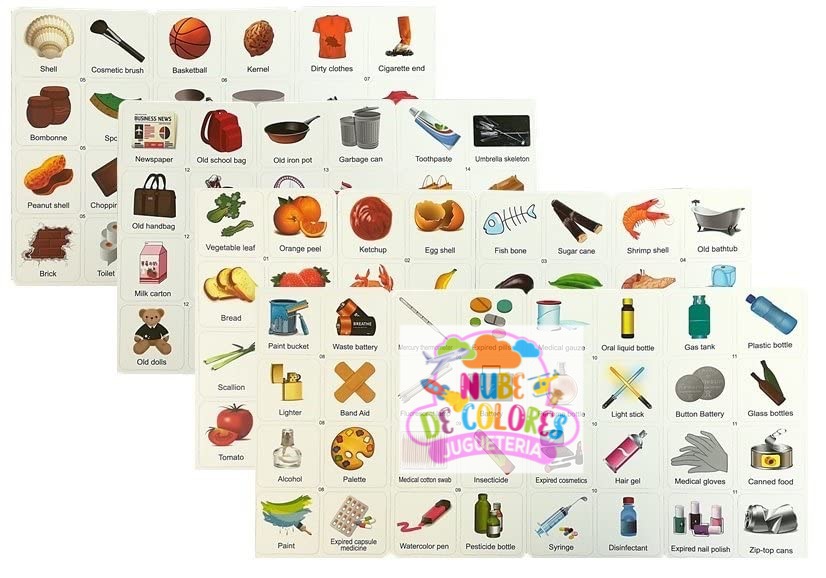 JUEGO DE BASURA/ CLASIFICACIÓN - Imagen 6