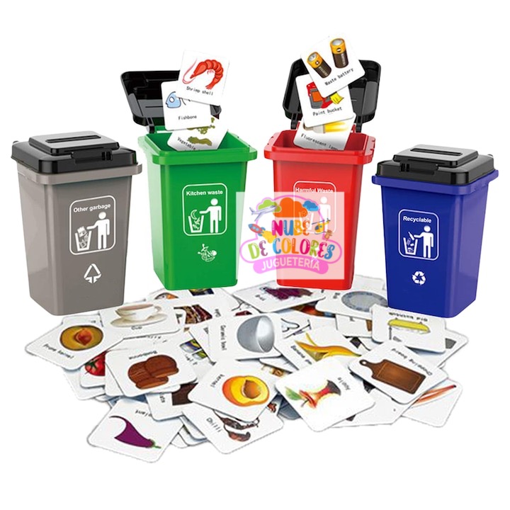 JUEGO DE BASURA/ CLASIFICACIÓN - Imagen 2