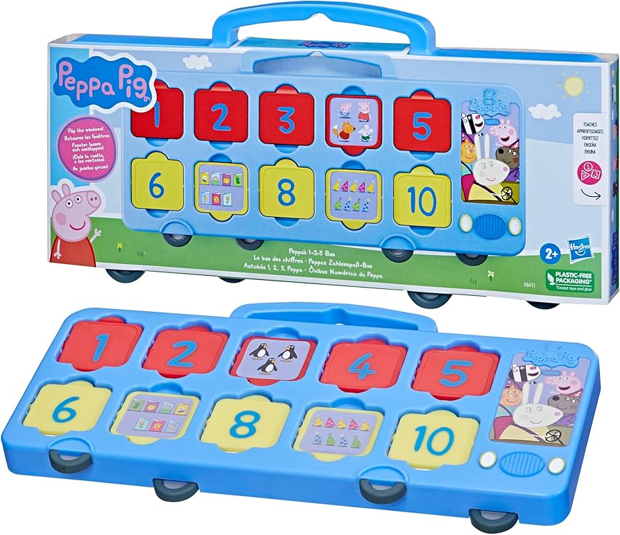 BUS 1-2-3 PEPPA PIG INTERACTIVO