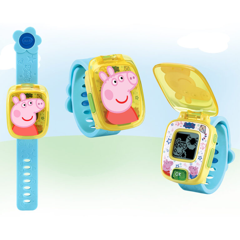 RELOJ PEPPA PIG INTERACTIVO CON PANTALLA LED