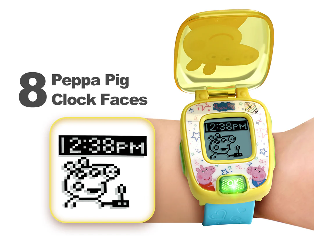 RELOJ PEPPA PIG INTERACTIVO CON PANTALLA LED - Imagen 2
