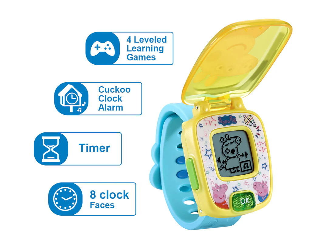 RELOJ PEPPA PIG INTERACTIVO CON PANTALLA LED - Imagen 6