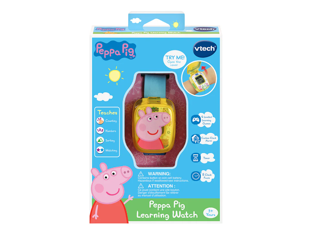 RELOJ PEPPA PIG INTERACTIVO CON PANTALLA LED - Imagen 7
