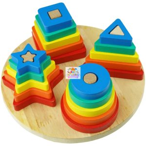 ENCAJES XL - FIGURAS GEOMÉTRICAS MULTICOLOR