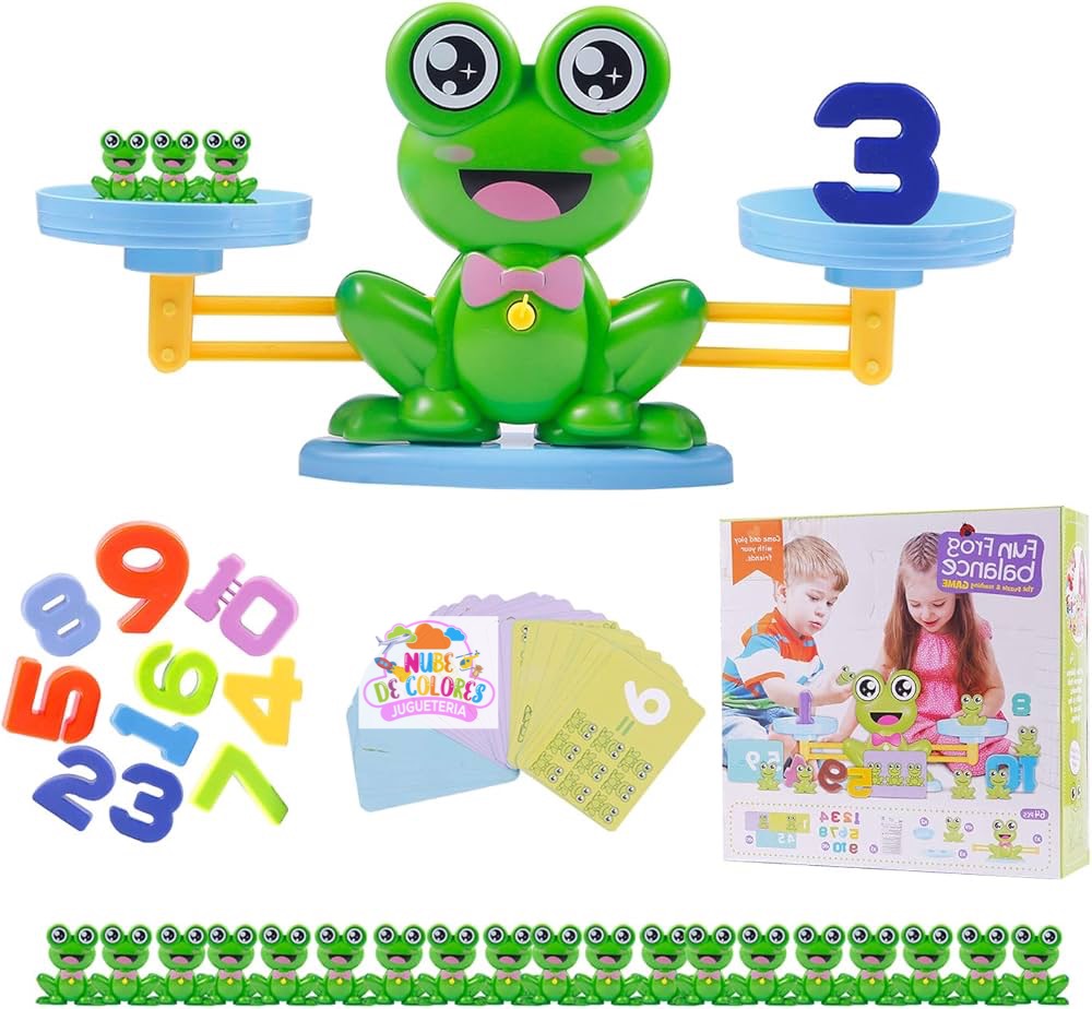 BALANZA MATEMÁTICAS RANITA MONTESSORI