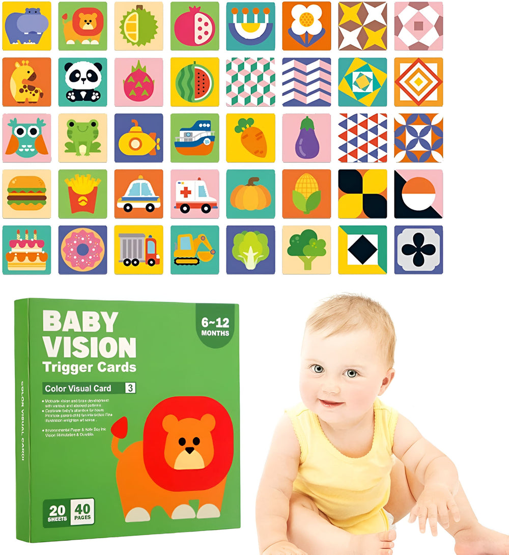 TARJETAS DE ESTIMULACIÓN VISUAL 6 a 12 meses
