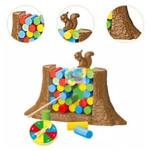 JUEGO DE EQUILIBRIO “NO DEJES CAER LA ARDILLA” 🐿️