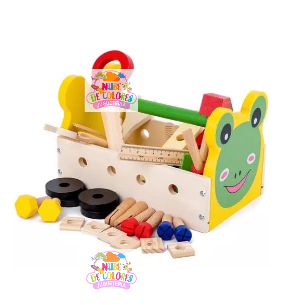 SET HERRAMIENTAS MADERA - Imagen 4
