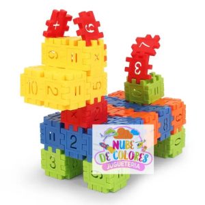 JUEGO DE CONSTRUCCIÓN -BLOQUES NUMÉRICOS