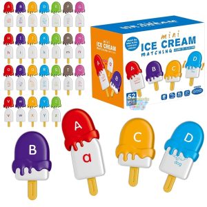 JUEGO ENCAJES HELADOS ABC