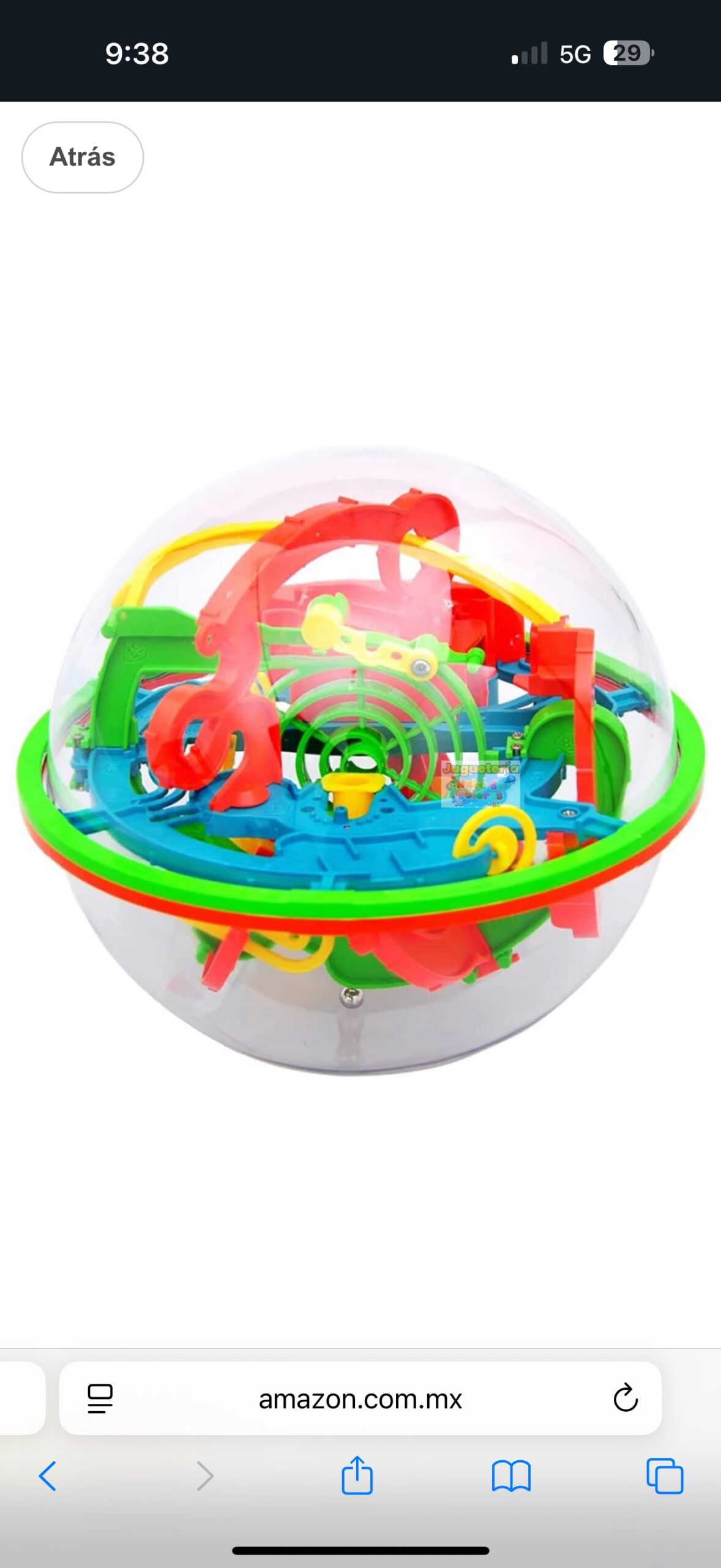 BOLA LABERINTO 3D - PERPLEXUS - Imagen 3
