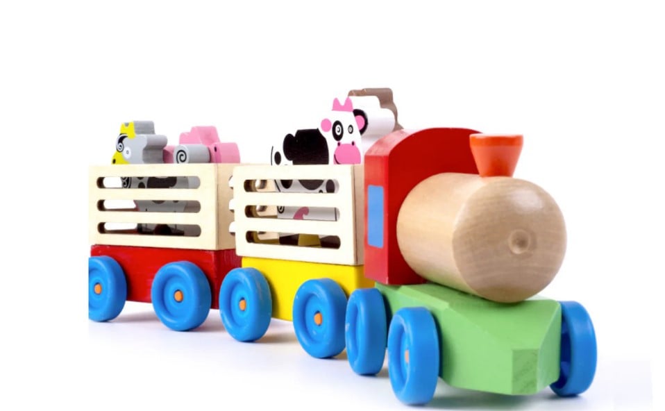 TREN ANIMALES DE LA GRANJA - Imagen 2