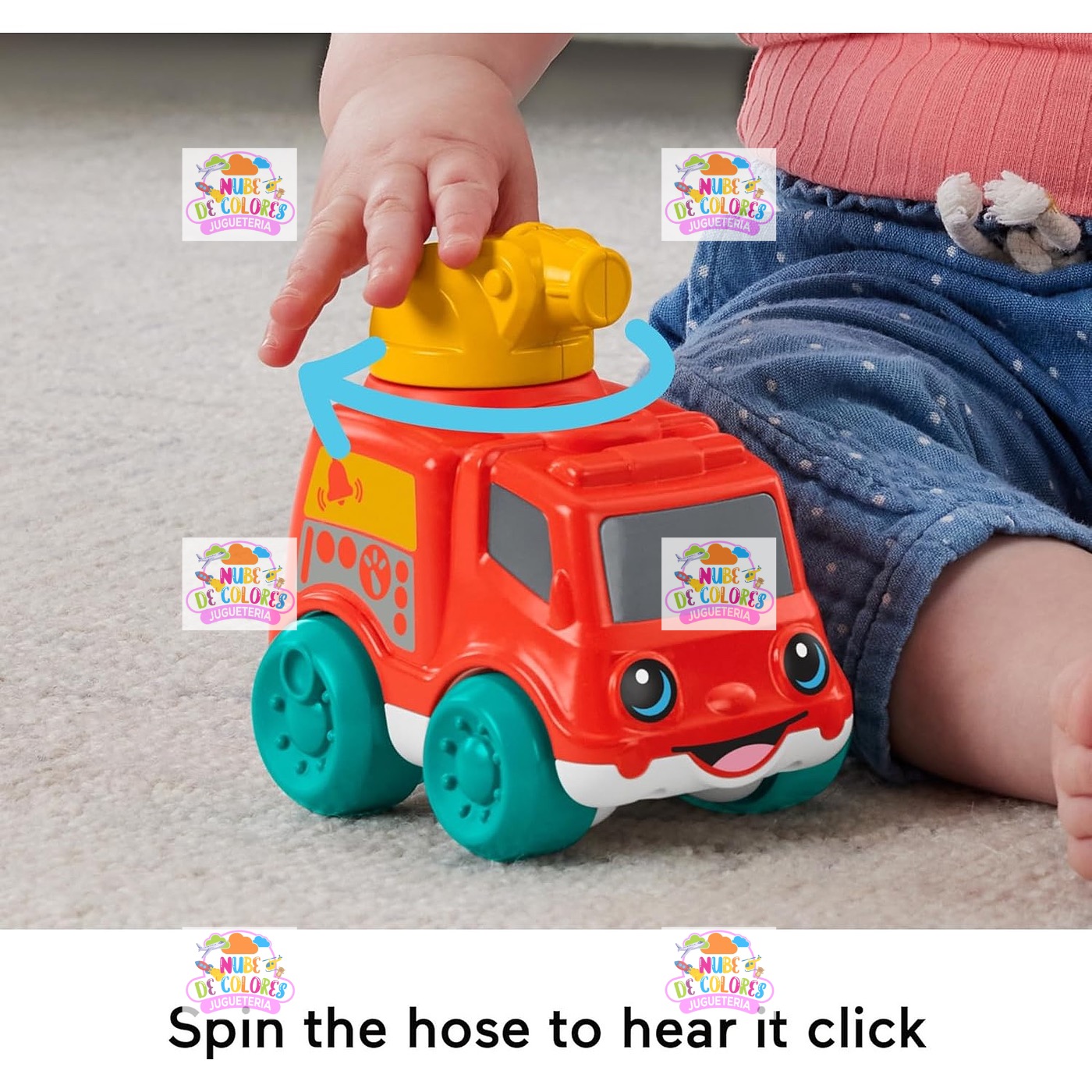CARRO BOMBEROS FISHER PRICE - Imagen 3