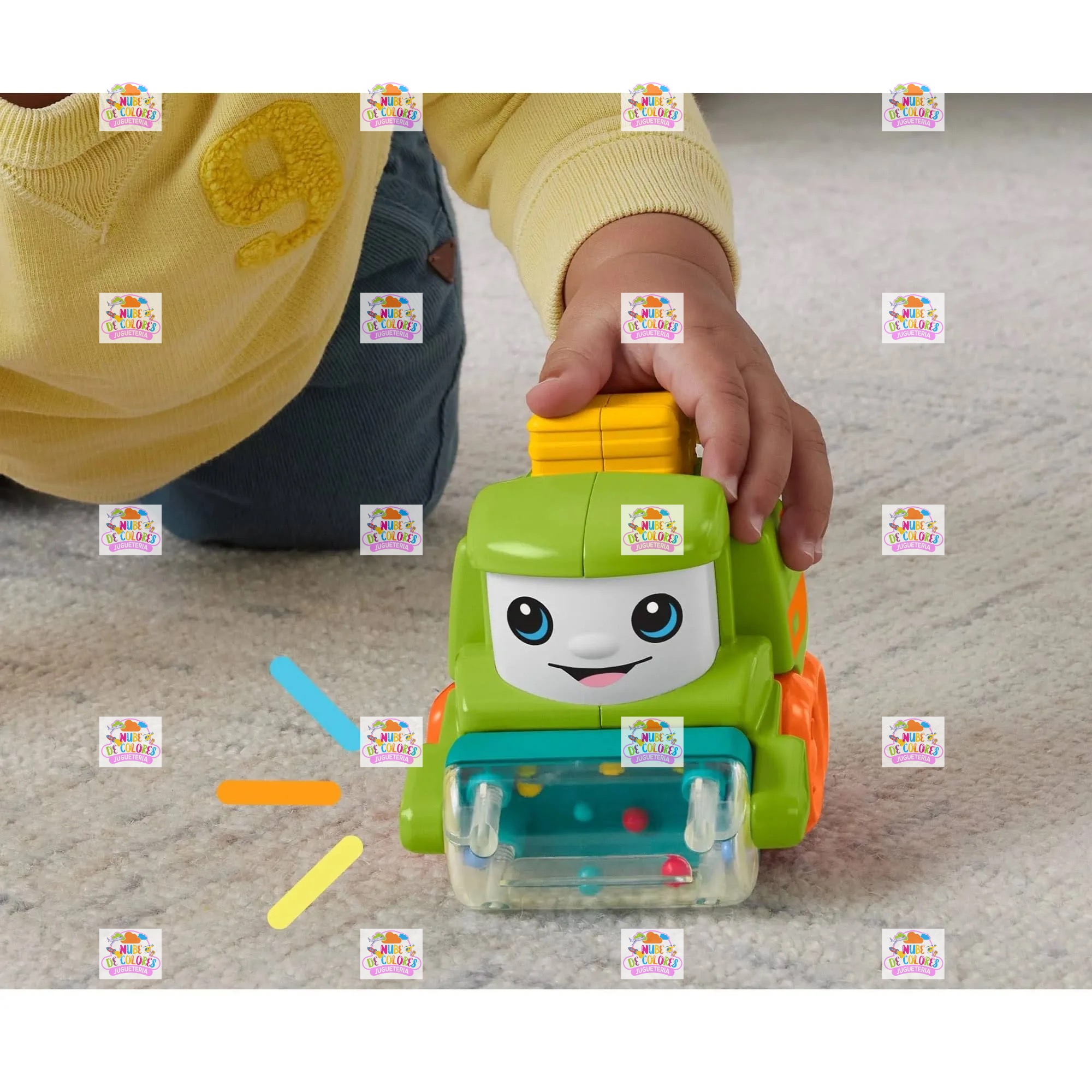 TACTOR PELOTAS SANTARINAS - FISHER PRICE - Imagen 3