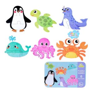 PACK DE 6 PUZZLES 🧩  “MARINO”