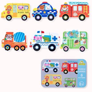 PACK 6 PUZZLES 🧩 “ MEDIOS DE TRANSPORTES”