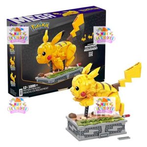 MALETA POKÉMON ENORME CON MOVIMIENTOS - PIKACHU