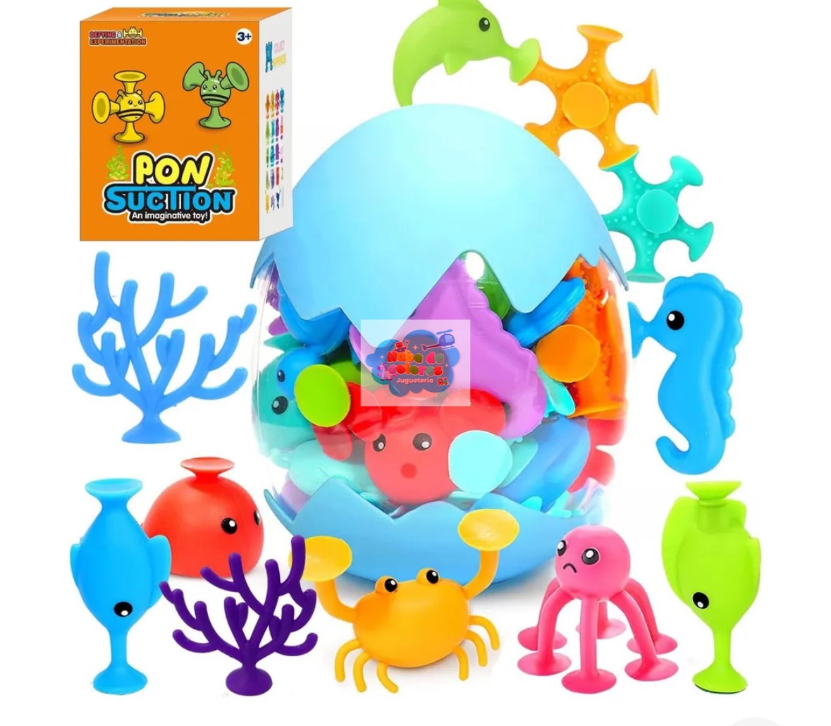 VENTOSAS DISEÑO MUNDO MARINO