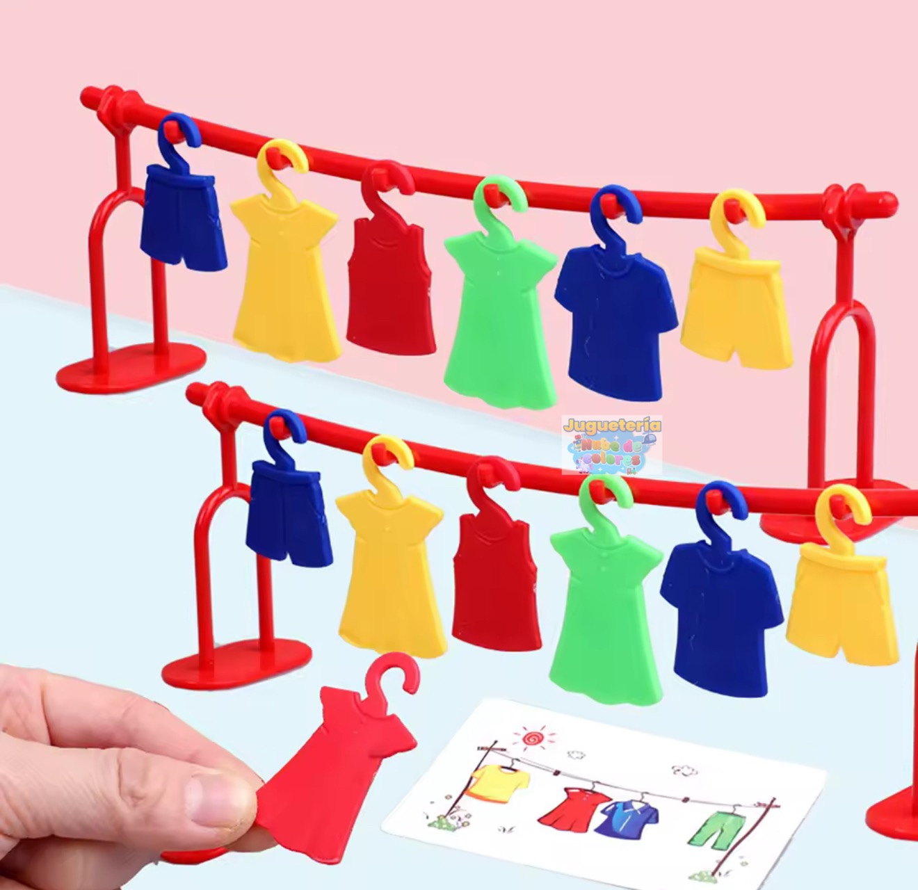 JUEGO PATRONES - TENDER LA ROPA - Imagen 8