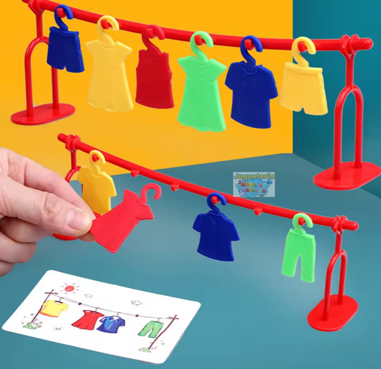 JUEGO PATRONES - TENDER LA ROPA - Imagen 4