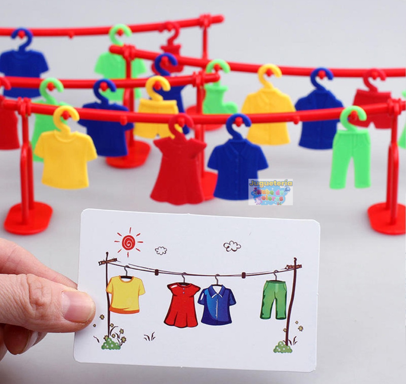 JUEGO PATRONES - TENDER LA ROPA - Imagen 3