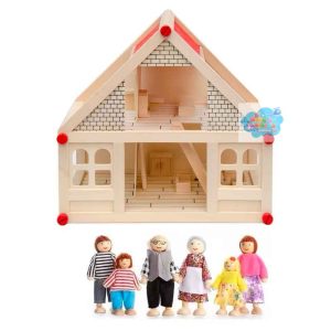 CASA DE MUÑECA + FAMILIA