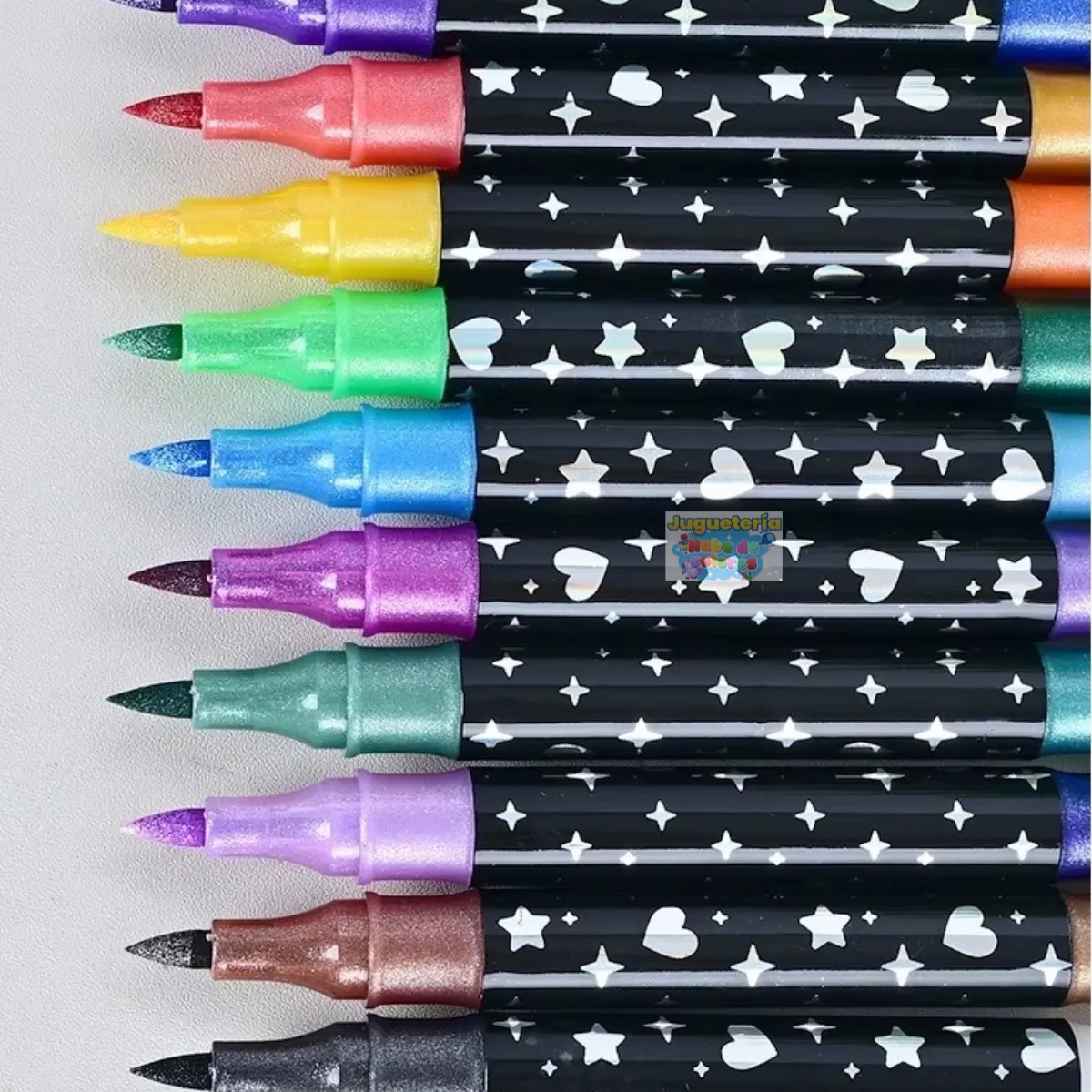 LÁPICES ULTRA GLITTER 12u/ 24 colores MALETA - Imagen 7