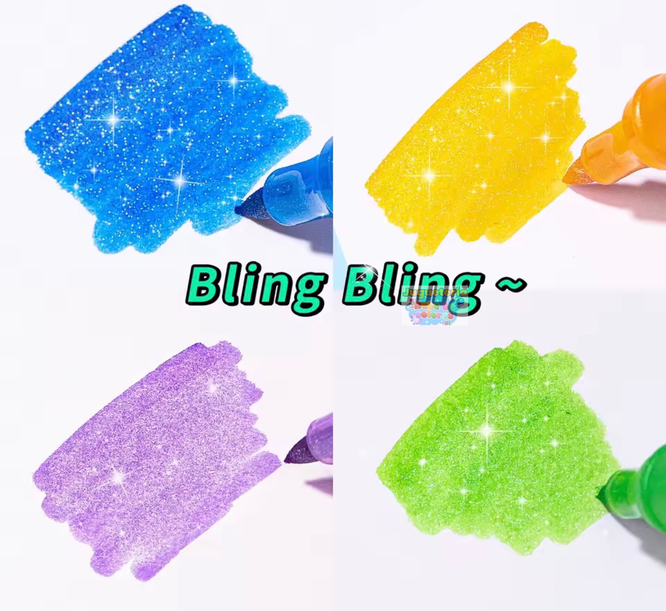 LAPICES ULTRA GLITTER 24u / 48 colores Maleta - Imagen 7