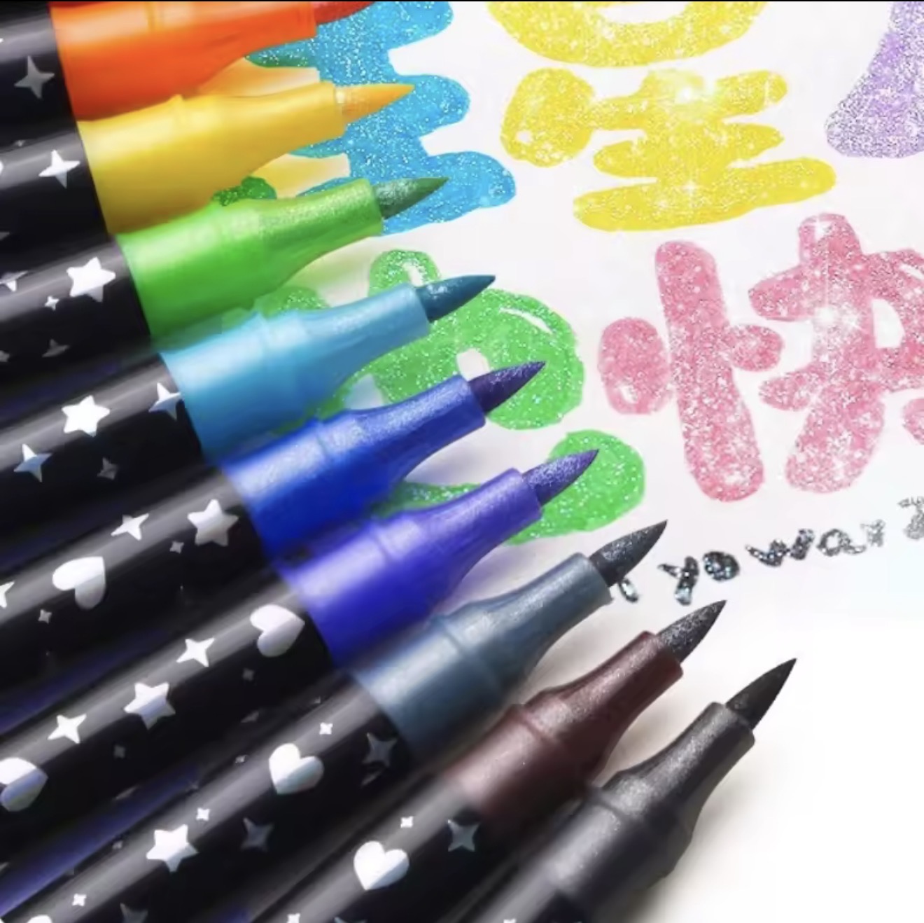 LAPICES ULTRA GLITTER 24u / 48 colores Maleta - Imagen 4