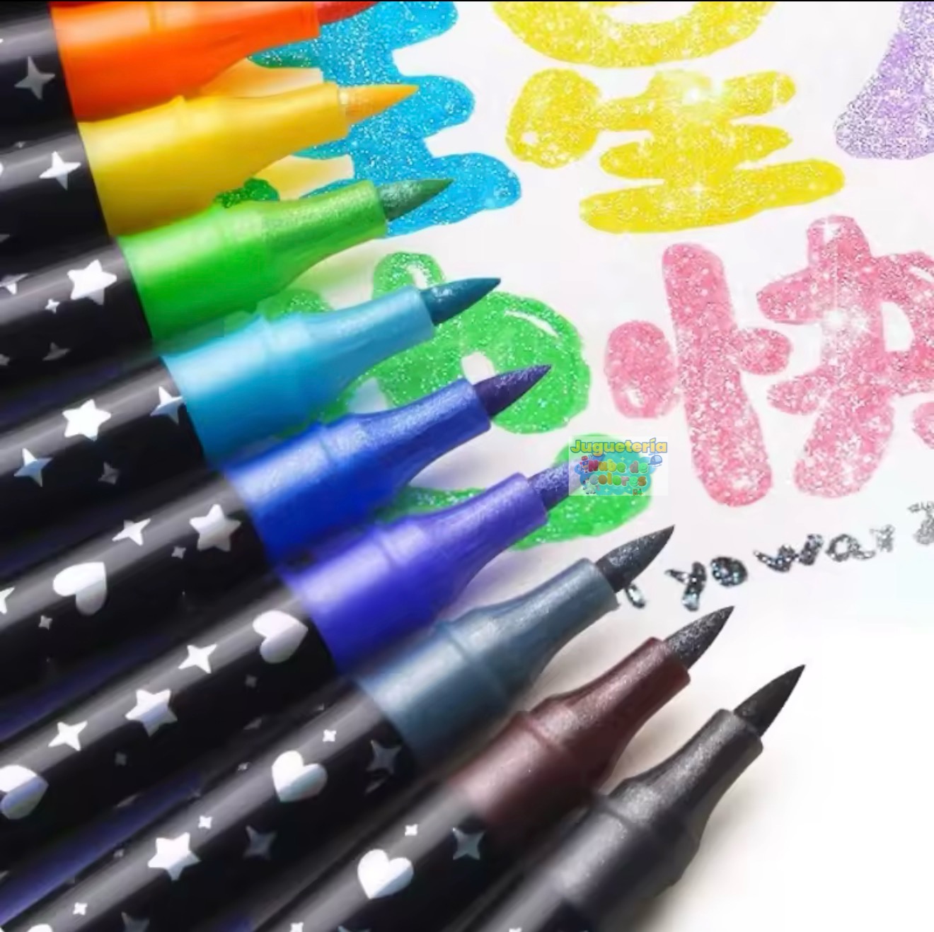LÁPICES ULTRA GLITTER 12u/ 24 colores MALETA - Imagen 9