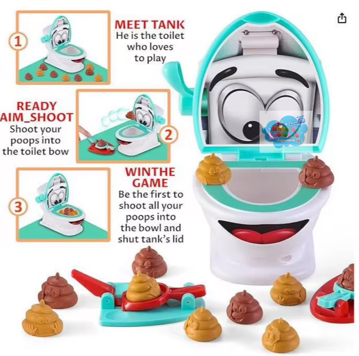 JUEGO DE LA CACA 💩 - Toilet game - Imagen 3