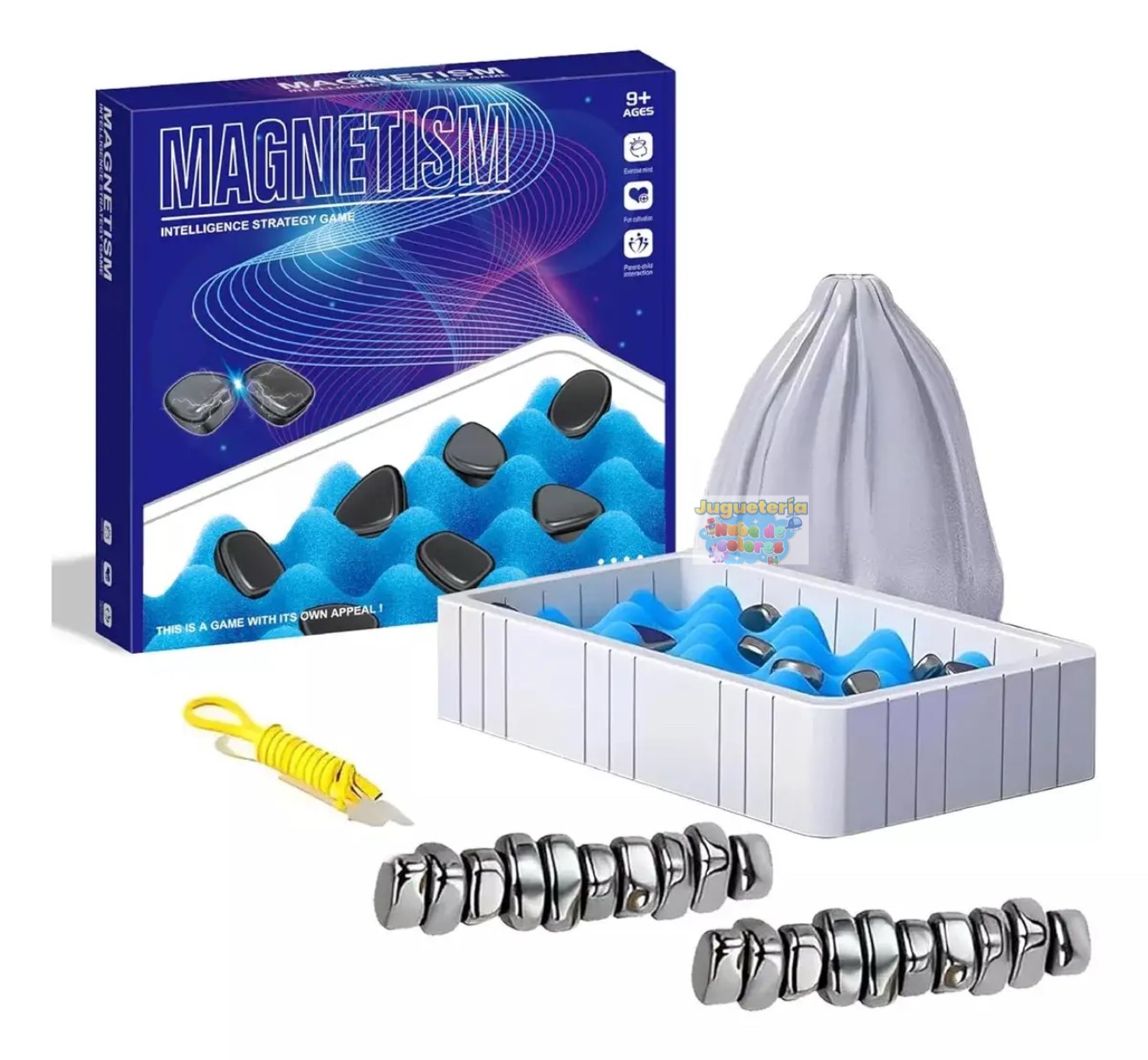 MAGNETIC CHESS - AJEDREZ DE EFECTO MAGNÉTICO