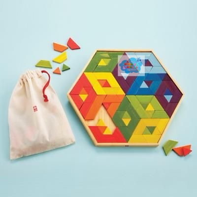 TANGRAMA HEXAGONAL (tablero grande) - Imagen 2