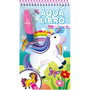 LIBRO PINTEMOS CON AGUA - UNICORNIO