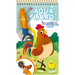 LIBRO PINTEMOS CON AGUA - GALLO