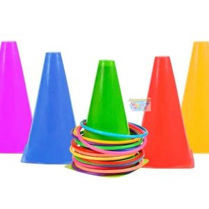 KIT ENTRENAMIENTO CONOS Y ARGOLLAS