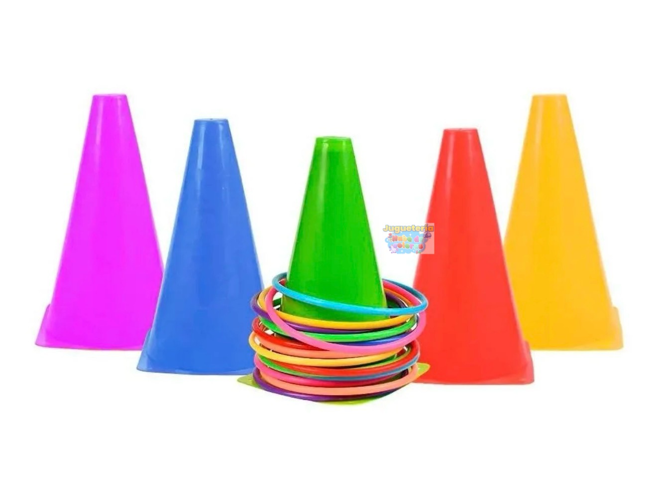KIT ENTRENAMIENTO CONOS Y ARGOLLAS