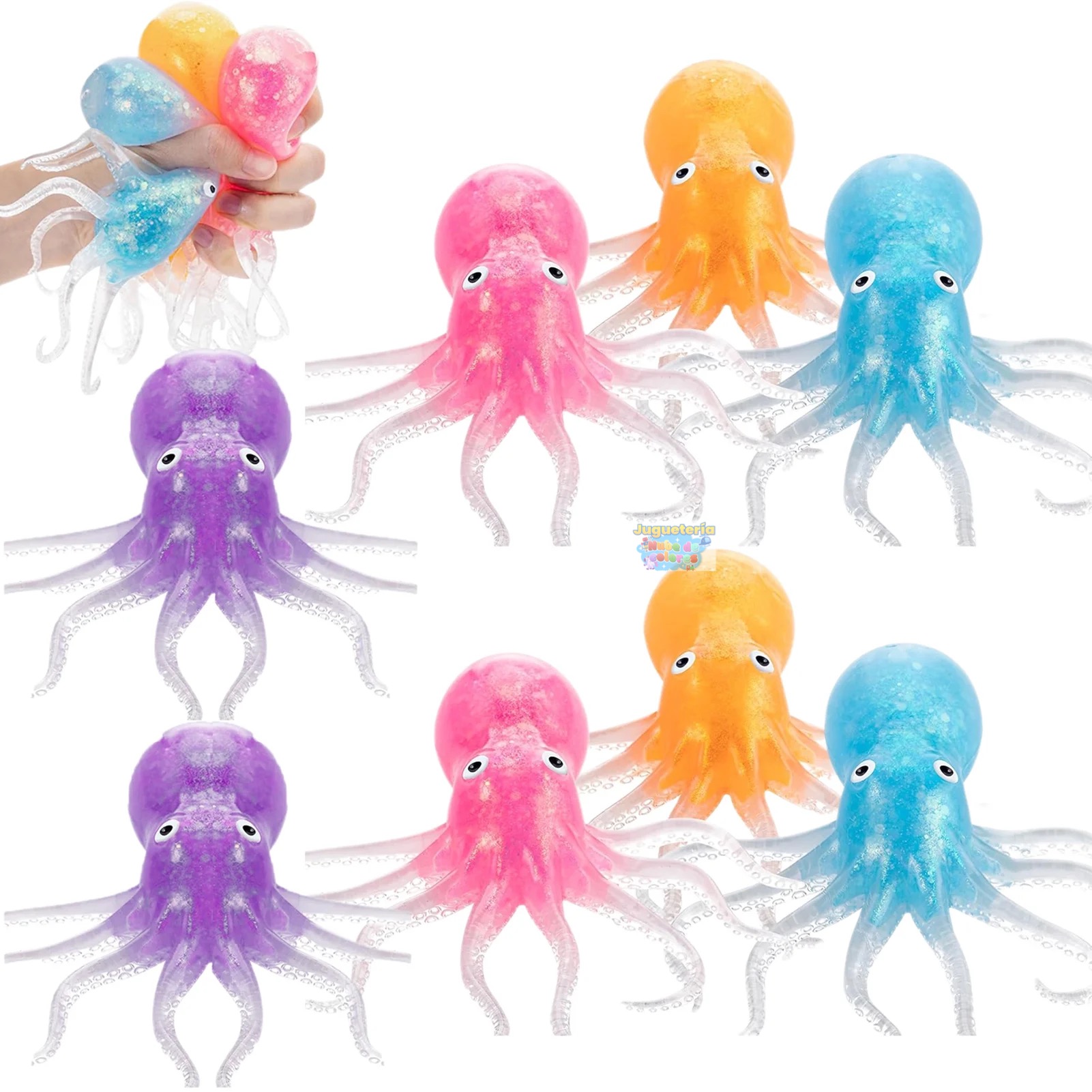 PULPO O CALAMAR SENSORIAL