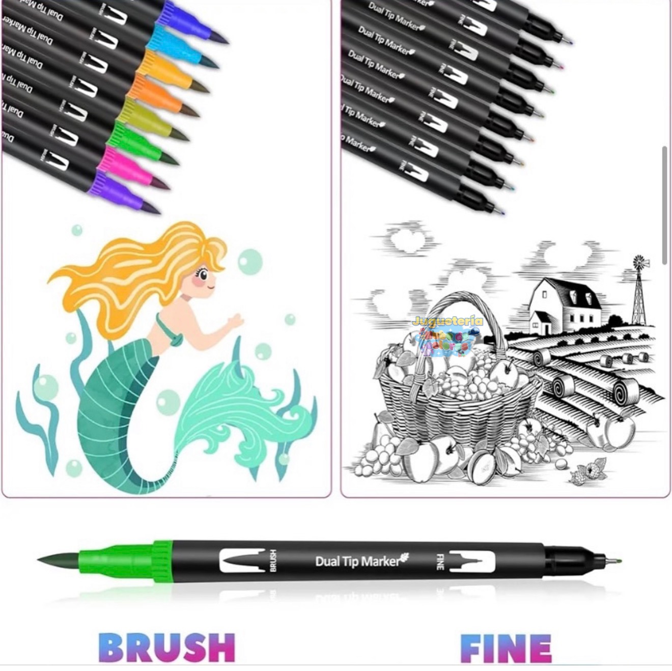 LÁPICES DUAL BRUSH 168 unidades - Imagen 11