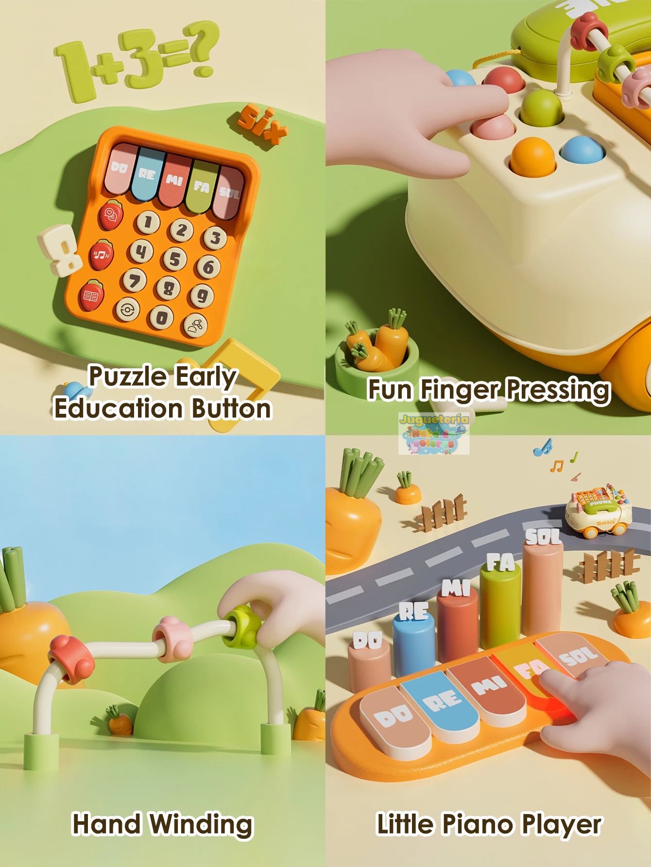TELÉFONO EDUCATIVO (música, sonidos, aprendizaje ) - Imagen 4