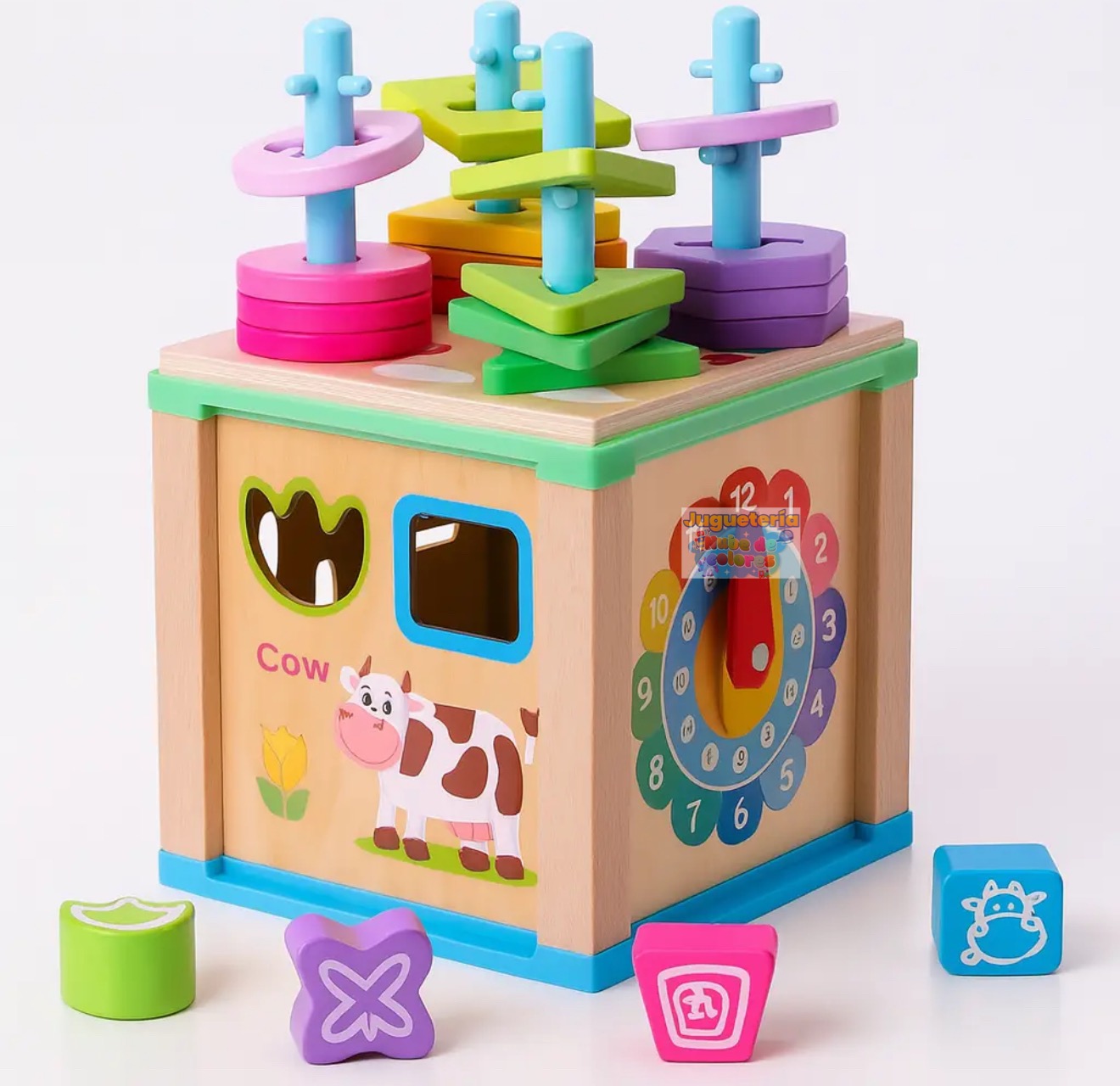 CUBO DIDÁCTICO MULTIFUNCIONAL - CENTRO ACTIVIDADES