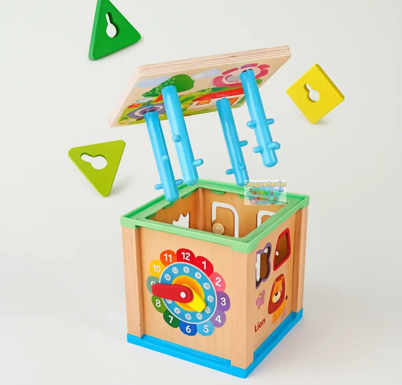 CUBO DIDÁCTICO MULTIFUNCIONAL - CENTRO ACTIVIDADES - Imagen 2